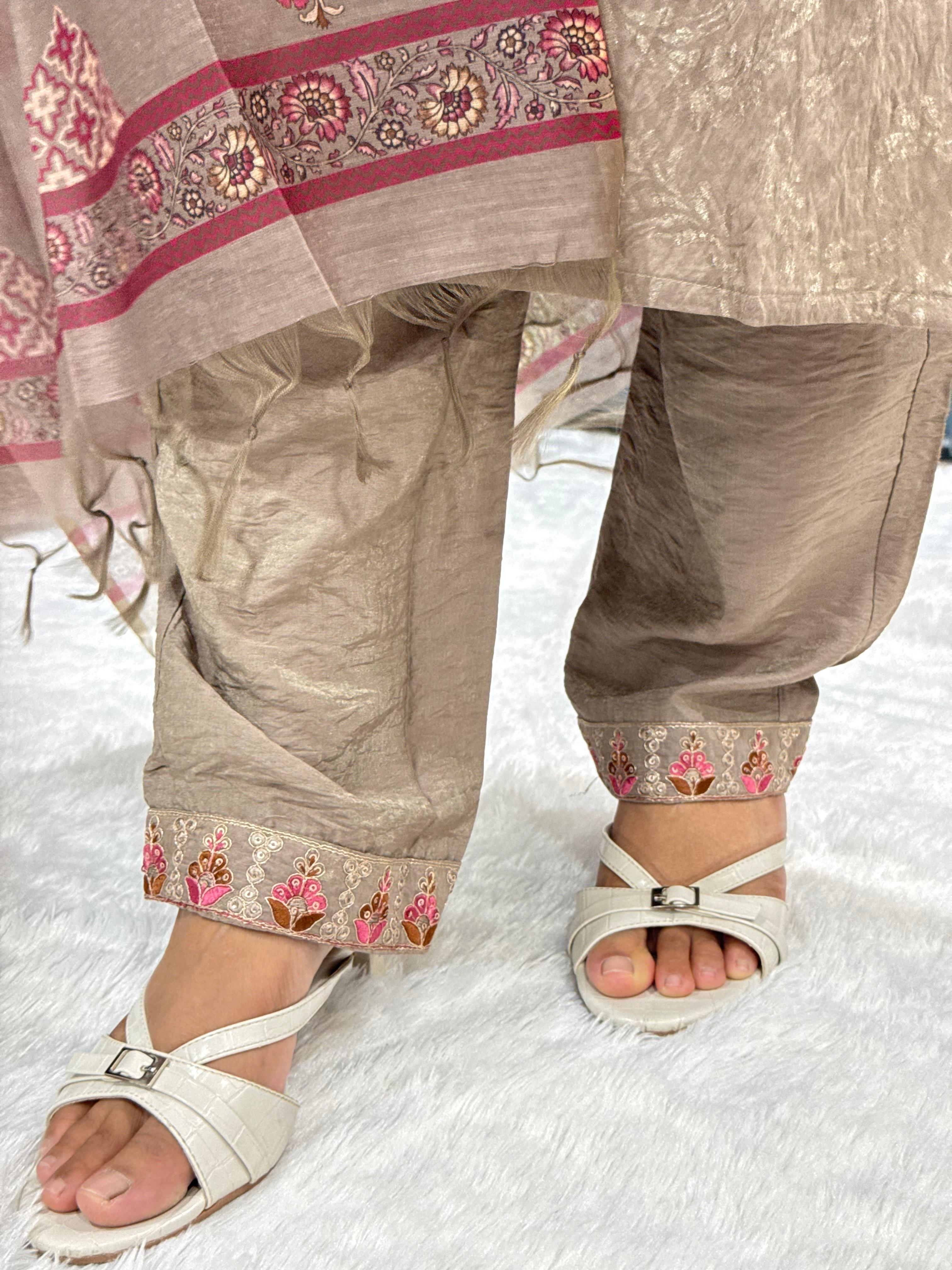 ROSEWESR BROWN KURTA SET
