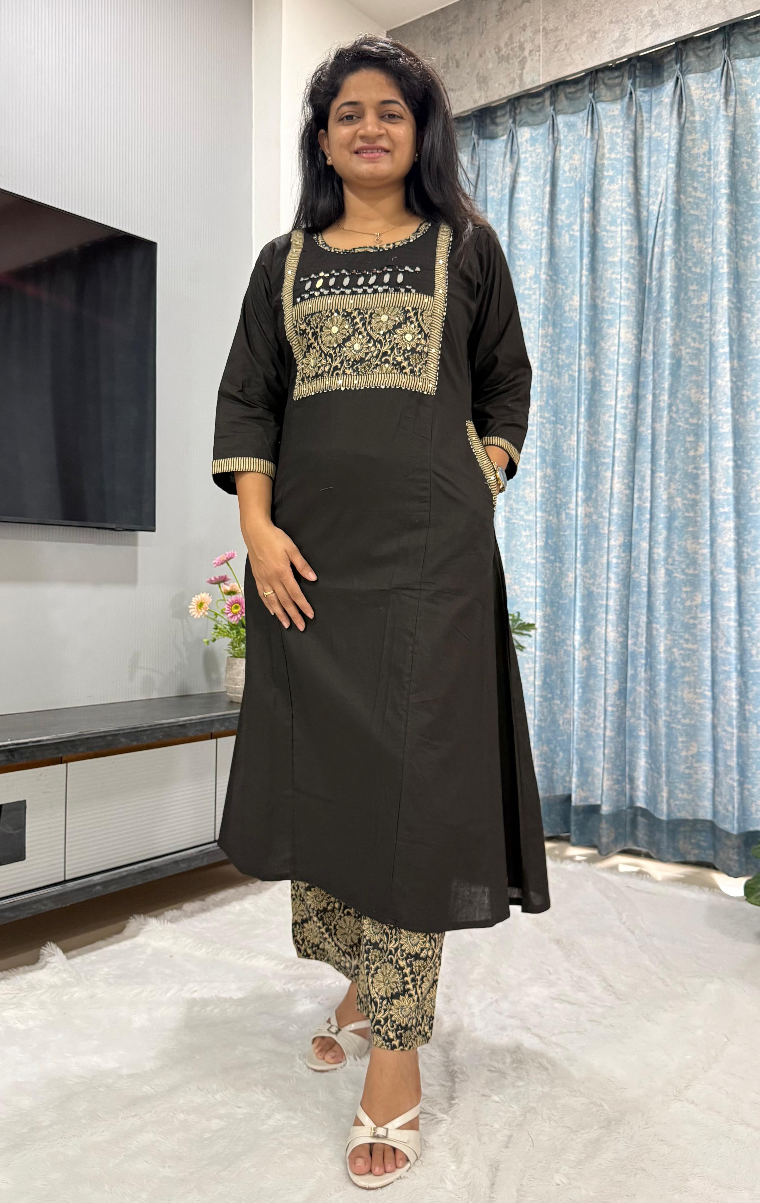 ZARIYA FLORl KURTA SET
