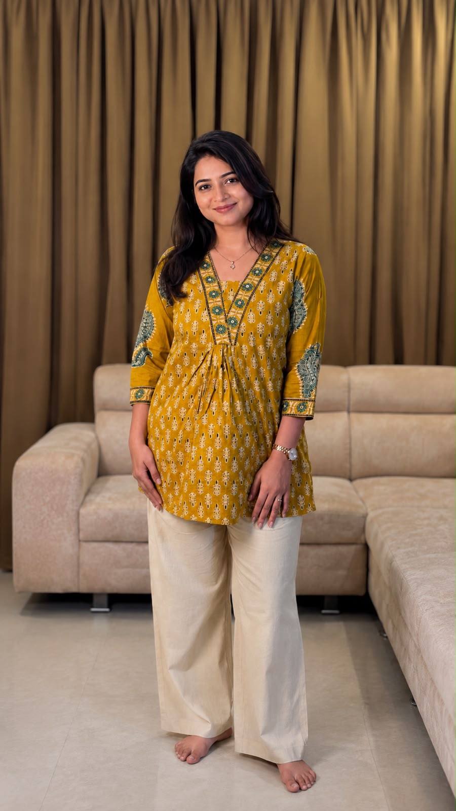 WOMEN ENTHNIC WEAR TUNIC & PLAZO PENT
