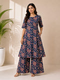 Floral printed kurta set